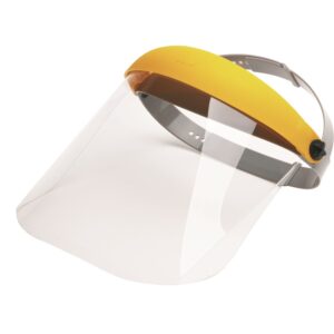 bolle safety Gesichtsvisiere Typ PROTECTEUR RELEVABLE mit hochklappbarer Scheibe, regulierbares Kopfband, Beschlagfrei