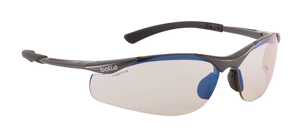 bolle safety Bügelbrillen Typ CONTOUR, rutschfester Nasensteg, rutschfeste Tipgrip Bügel, Antistatisch – Bild 6