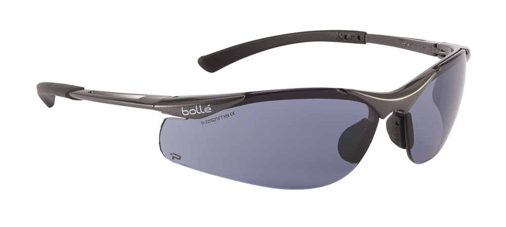 bolle safety Bügelbrillen Typ CONTOUR, rutschfester Nasensteg, rutschfeste Tipgrip Bügel, Antistatisch – Bild 3