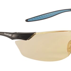 bolle safety Bügelbrillen Typ MAMBA, rutschfeste Komfortbügel, Panoramasichtfeld, verstärkter rutschfester Nasensteg