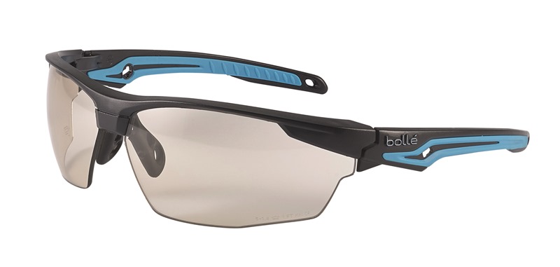bolle safety Bügelbrillen Typ TRYON mit einstellbaren, rutschfesten Nasensteg, flexible Bi-Material Bügel, Ultraumschließend, Kratzfest, Beschlagfrei – Bild 8