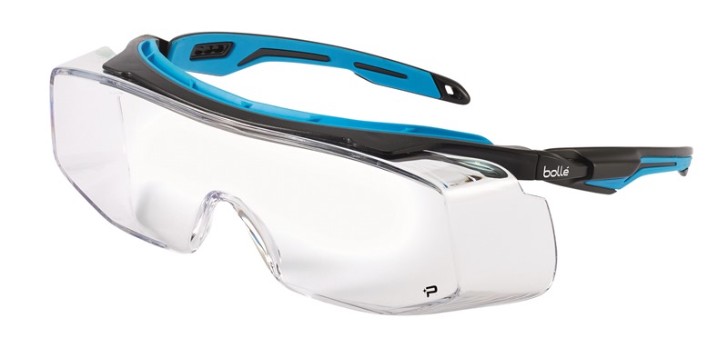 bolle safety Überbrillen Typ TRYON OTG, flexible, anpassbare und längenverstellbare Bügel, Kratzfest und Beschlagfrei, extrem Abdeckend – Bild 2