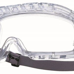 bolle safety Vollsichtschutzbrillen ELARSI Typ ELITE mit Panoramasichtfeld, regulierbares Kopfband, belüftet, Beschalgfrei
