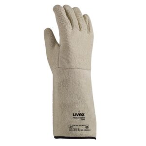 uvex Schutzhandschuhe profatherm XB 40 weiß, unbeschichtet, für thermische Anwendung und Schutz vor Kälte, Kontakthitzebeständig