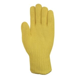 uvex Schnittschutzhandschuhe k-basic extra 6658 gelb, 100% Kevlar, für mechanische und thermische Tätigkeiten, Kontakthitzebeständig, Atmungsaktiv