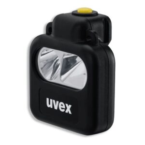 uvex Schutzhelm LED Kopflampe pheos Lights und uvex Helmlampe pheos Lights EX für uvex pheos Arbeitsschutzhelme