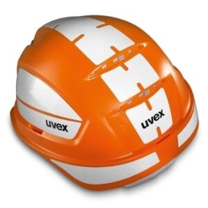 uvex pheos reflex set L für alle uvex pheos B-WR Schutzhelme, Schutzhelm mit stark reflektierendem Aufkleberset