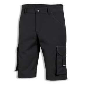 uvex Berufsbekleidung perfect Herren Bermuda Modell 8929 aus robusten Mischgewebe, mit Reflexpaspeln, Größen 42 bis 64