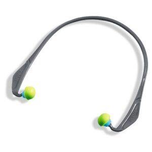 uvex Gehörschutz x-cap oder x-fold Bügelgehörschutz für optimale Trageposition vor dem Kinn, ergonomische Gehörschutzstöpsel