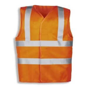 uvex Schutzbekleidung protection flash Warnschutz-Weste Modell 8960 mit Klettverschluss, Größen M bis 3XL