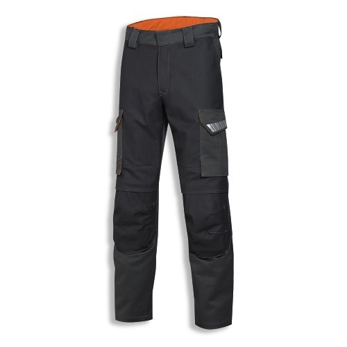 uvex Schutzbekleidung protection metal Herren Bundhose Modell 8935, Hitze-, Flamm- und Schweißerschutz, Kniepolstertasche, Größen 42 bis 64 und 90 bis 110 – Bild 2