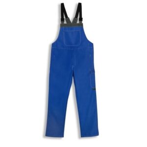 uvex Schutzbekleidung protection perfect acid Herren Latzhose Modell 8882 kornblau-blau, Chemikalienschutz, Größen 40/42 bis 64/66 und 90/94 bis 106/110